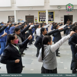Self defence training programme at Vidya Jain Public School