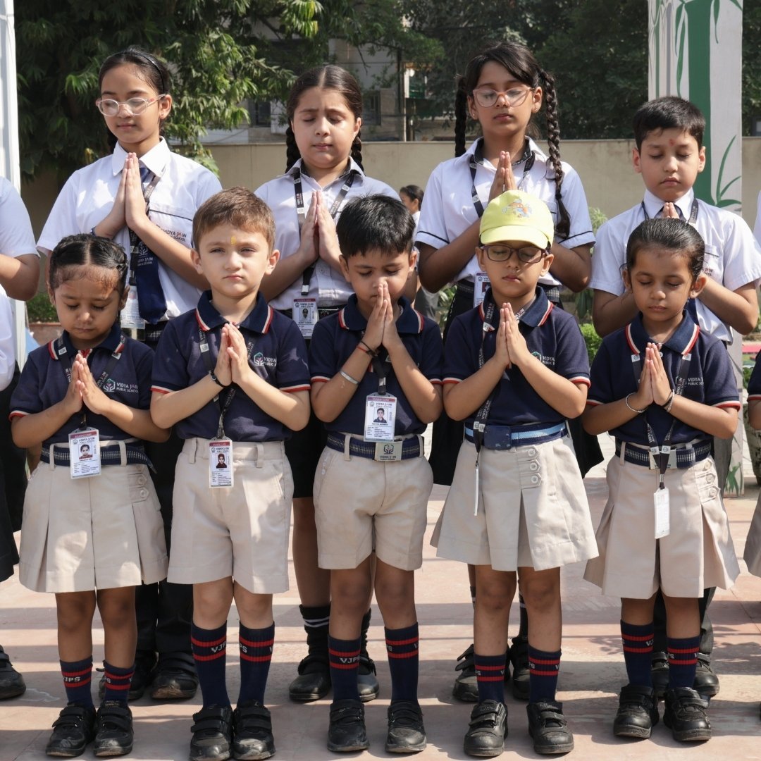 Primary School at Vidya Jain Public School, Rohini, Delhi