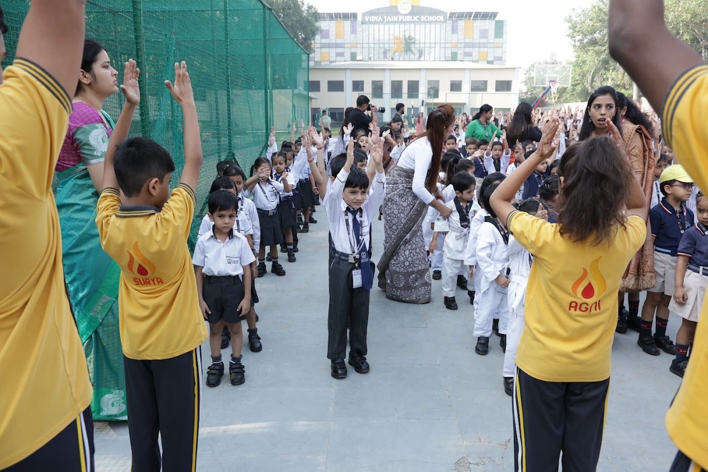 Vidya Jain Public School Building